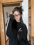 Letter Print Oversized Sweatshirt